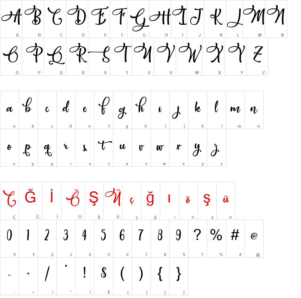 Pacific Again font